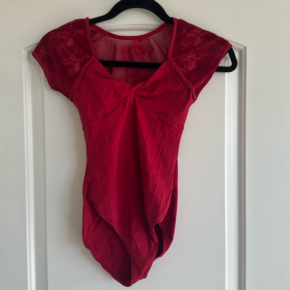 K.H. Martin Red Flower Women’s Leotard